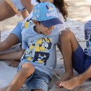 Bluey Mosaic children's short t-shirt, top 5 years / 110 cm