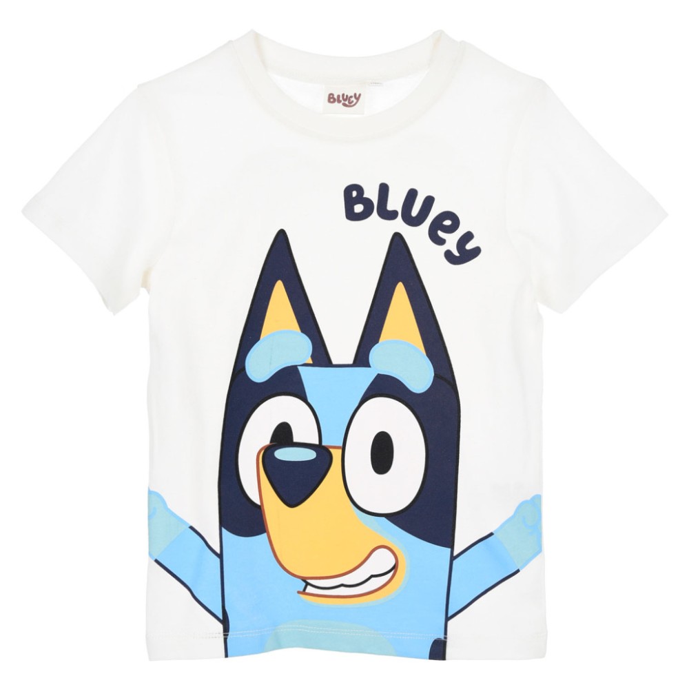 Bluey children's short sleeve shirt, top 3 years