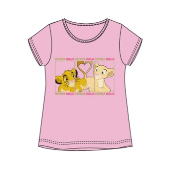 Disney The Lion King Nala kids short t-shirt, top 4-10 years