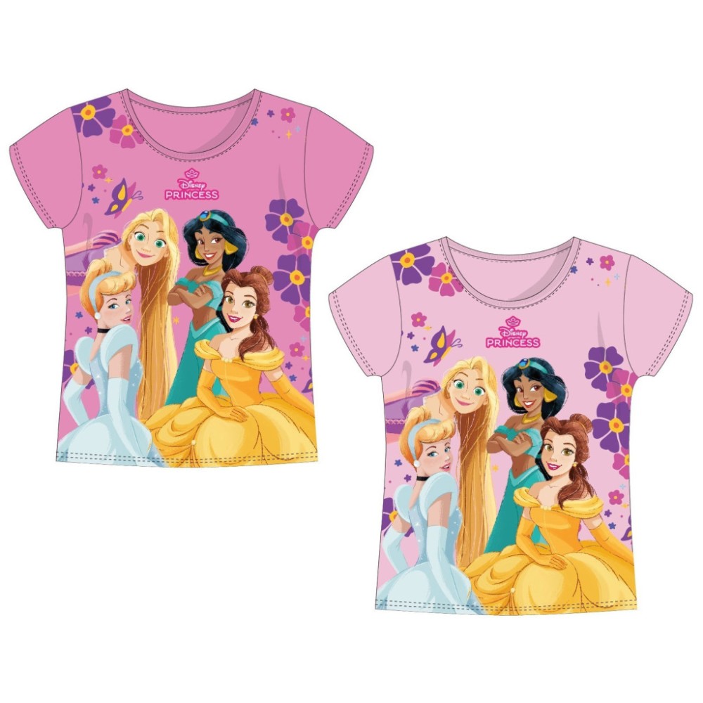 Disney Princess Friendship children's short t-shirt, top 2-6 years