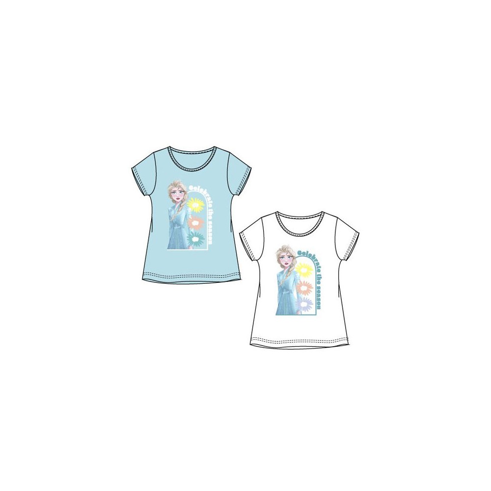 Disney Frozen Celebrate children's short t-shirt, top 4-8 years