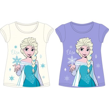 Disney Frozen Snowflake Magic kids short t-shirt, top 104-134 cm