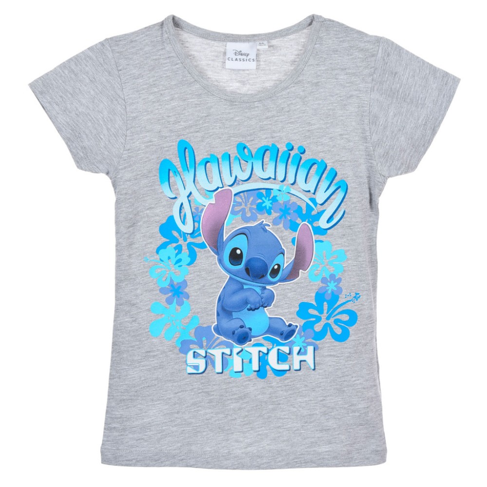 Disney Lilo and Stitch Hawaiian children's short t-shirt, top 3-8 years