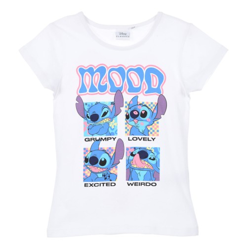 Disney Lilo and Stitch Mood children's short t-shirt, top 3-8 years