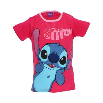 Disney Lilo and Stitch Surprised children's short t-shirt, top 3-8 years