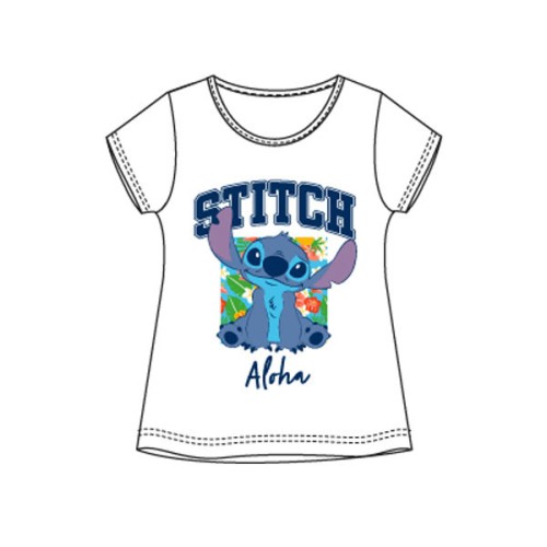 Disney Lilo and Stitch White children's t-shirt, top 10-16 years
