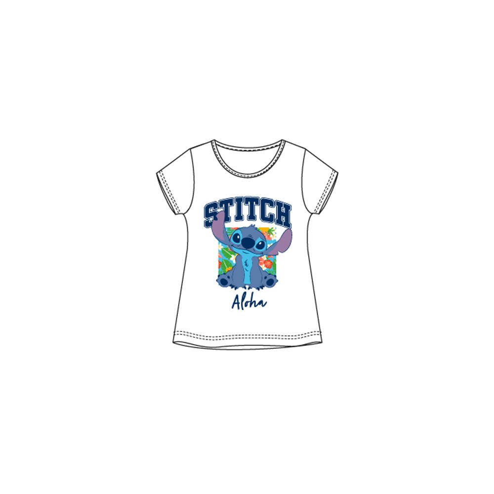 Disney Lilo and Stitch White children's t-shirt, top 10-16 years