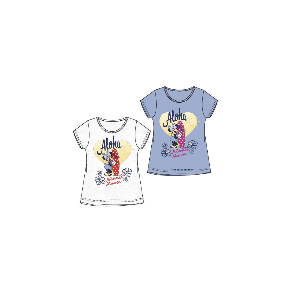 Disney Minnie  Aloha children's short t-shirt, top 3-8 years