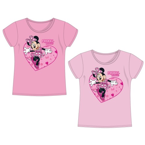 Disney Minnie Heart children's short t-shirt, tops 3-8 years