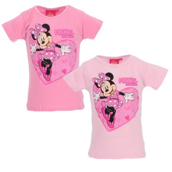 Disney Minnie Heart children's short t-shirt, tops 3-8 years