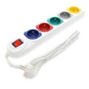 Przedłużacz 1,5m 5gniazd KD4008