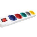 Przedłużacz 1,5m 5gniazd KD4008