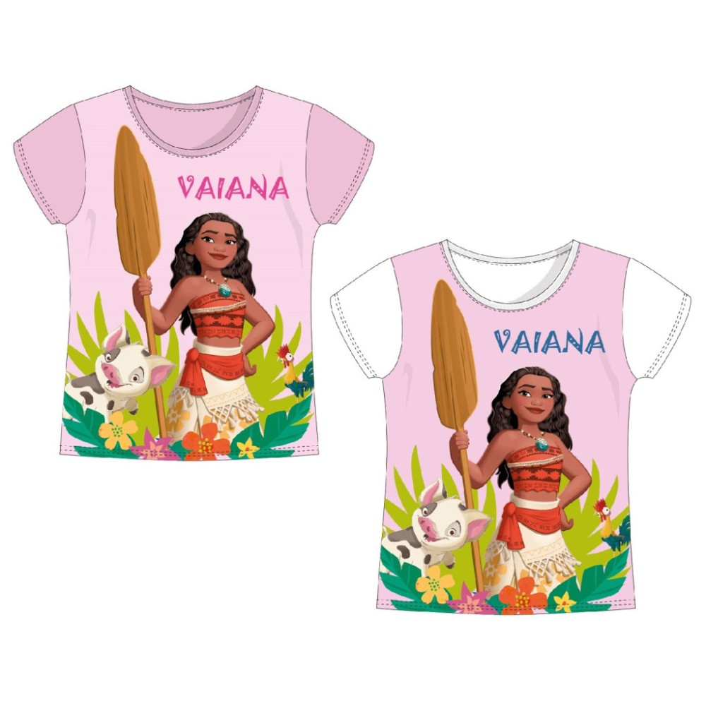 Disney Vaiana Adventure children's short t-shirt, top 2-6 years