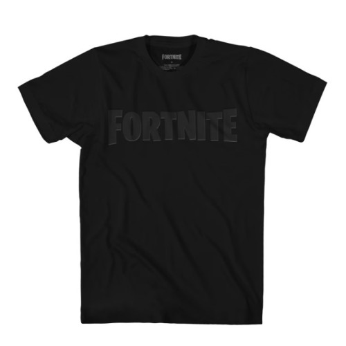 Fortnite Black children's short t-shirt, top 10 years / 140 cm