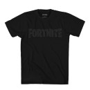Fortnite Black children's short t-shirt, top 12 years / 152 cm