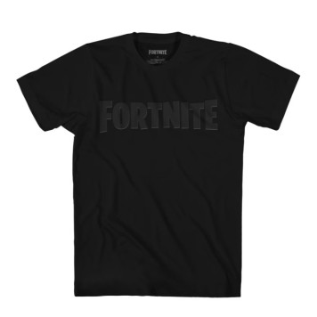 Fortnite Black children's short t-shirt, top 14 years / 164 cm