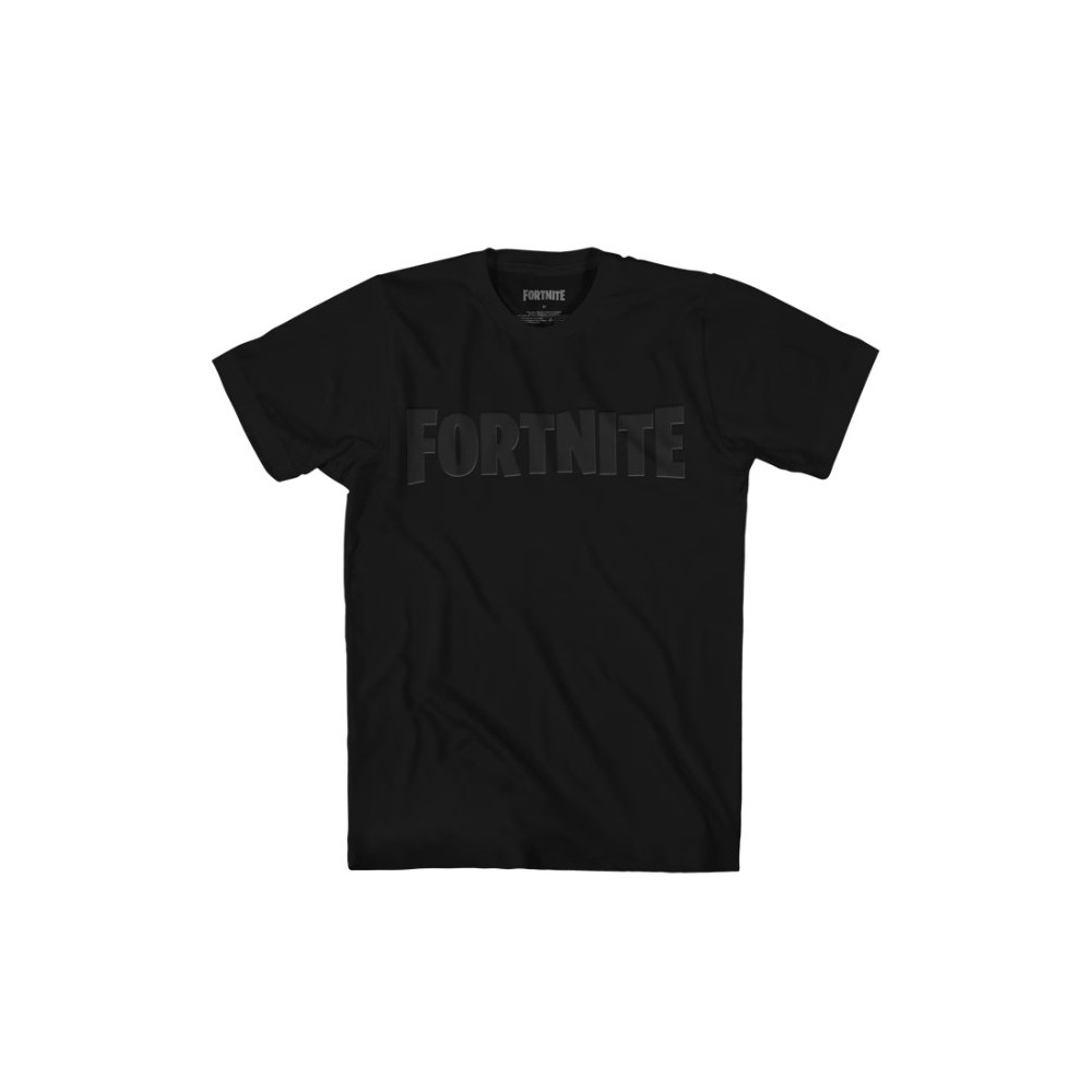 Fortnite Black children's short t-shirt, top 16 years / 176 cm