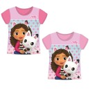 Gabby's Dollhouse Pandy kids' short sleeve t-shirt, top 2-6 years