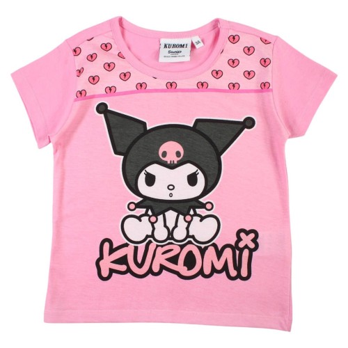 Hello Kitty Kuromi Pink kids short t-shirt, top 3 years