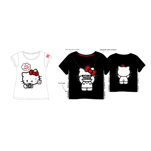Hello Kitty Photo kids' short t-shirt, top 104-134 cm