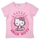 Hello Kitty Pink children's short sleeve t-shirt, top 3-8 years