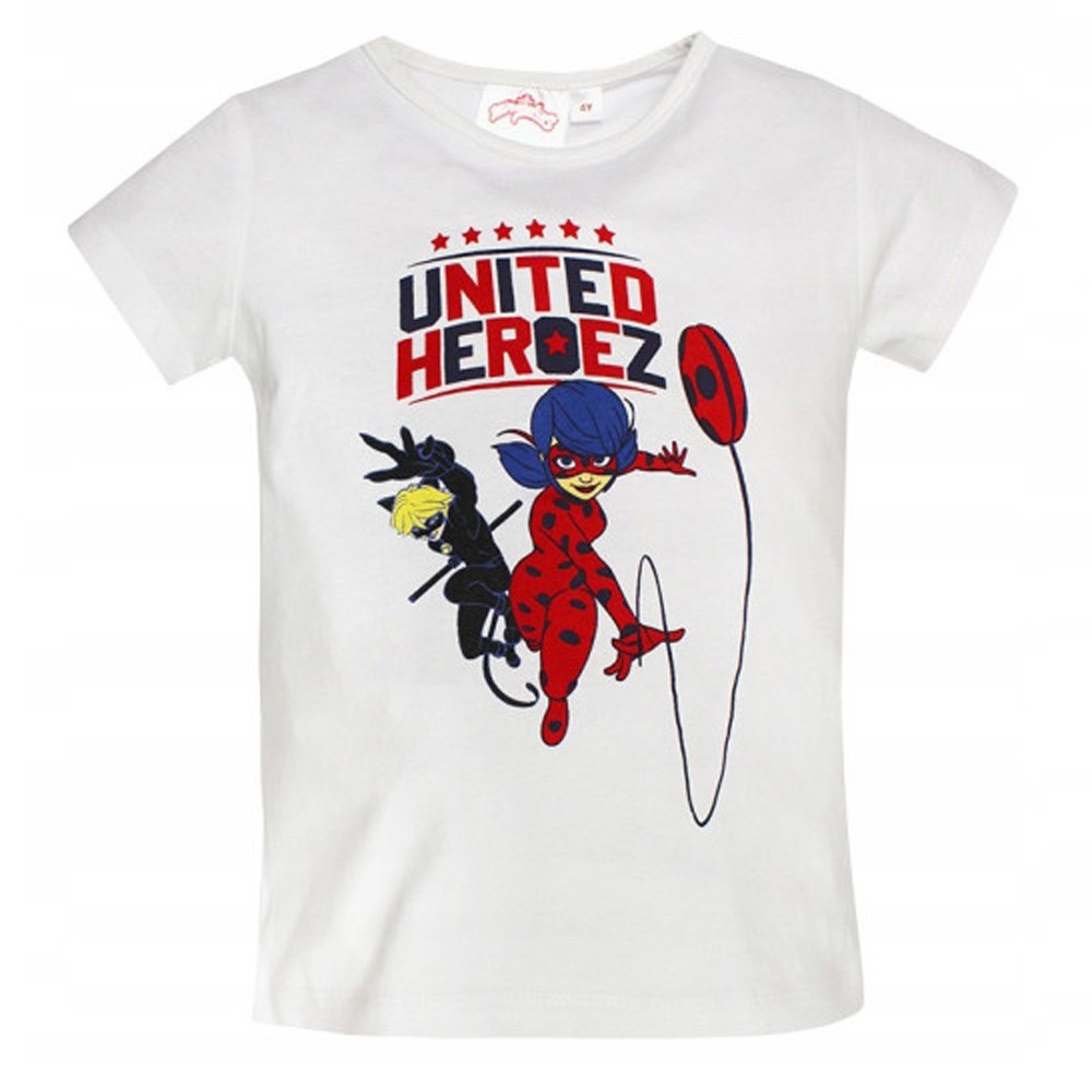 Miraculous Ladybug children's short t-shirt, top 8 years