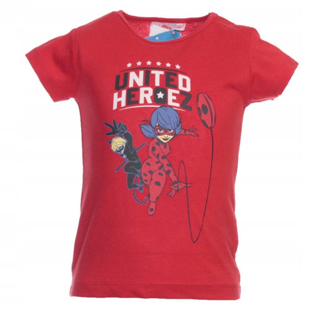 Miraculous Ladybug children's short t-shirt, top 5 years