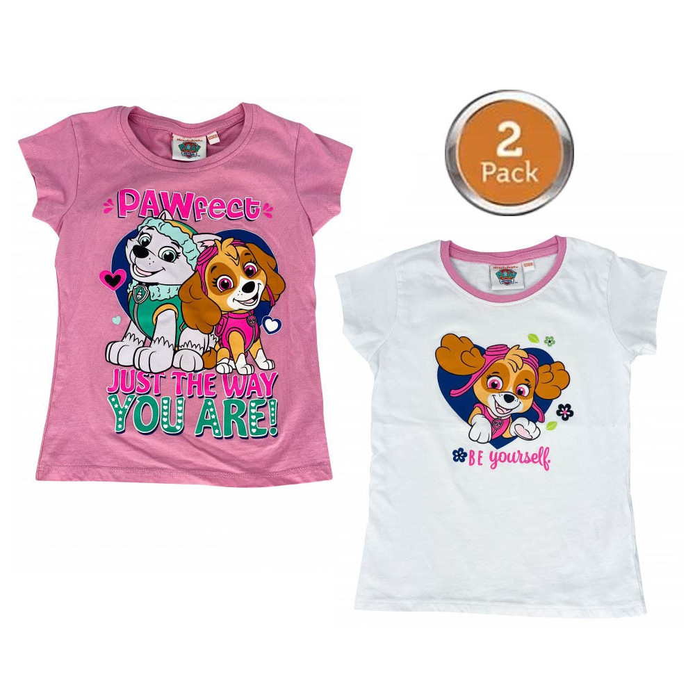 Paw Patrol children's short sleeve t-shirt 2-piece set 98/104 cm