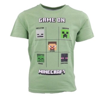 Minecraft kids' short t-shirt, top 6-12 years