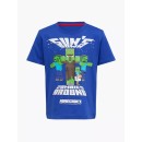 Minecraft children's short shirt, top 6-12 years