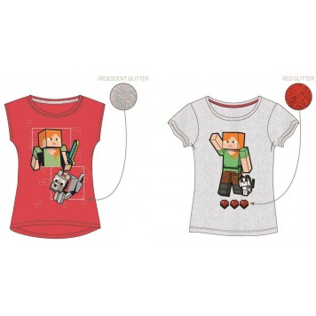 Minecraft children's short t-shirt, top 4-8 years