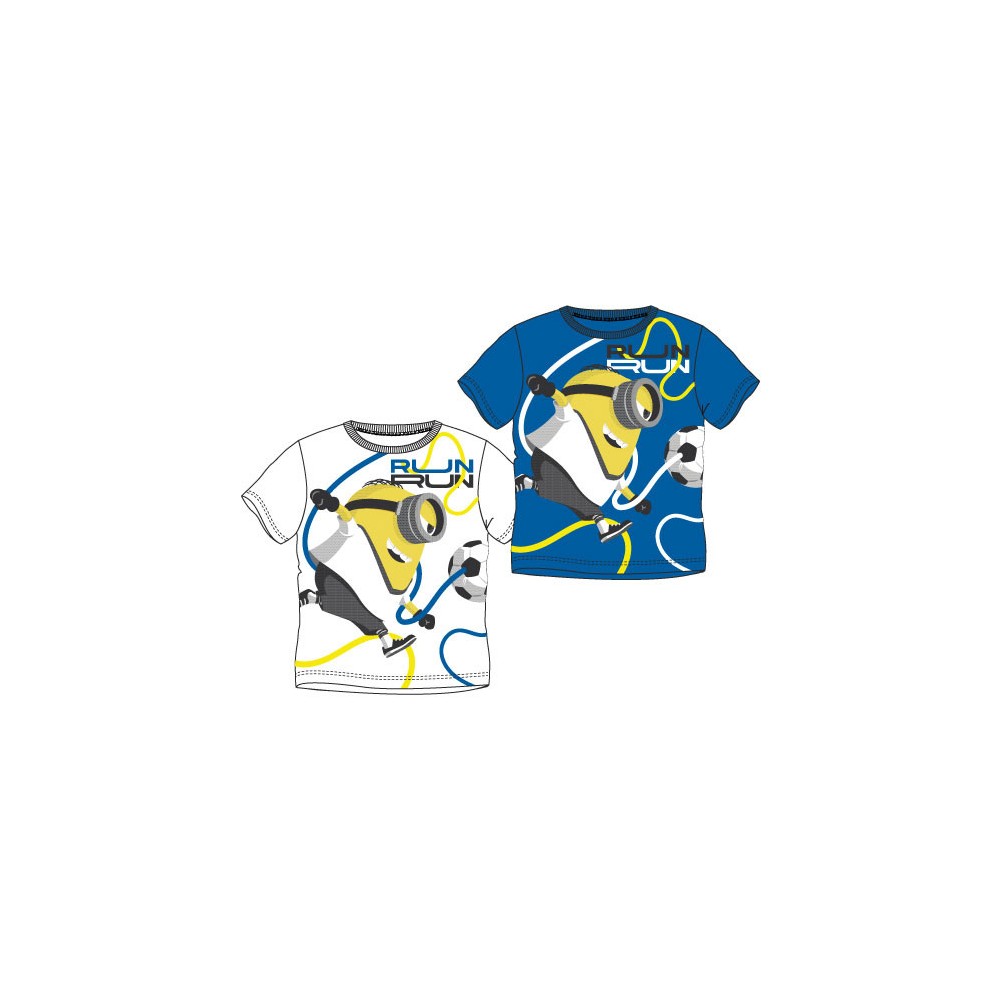 Minions Run children's short shirt, top 3-8 years