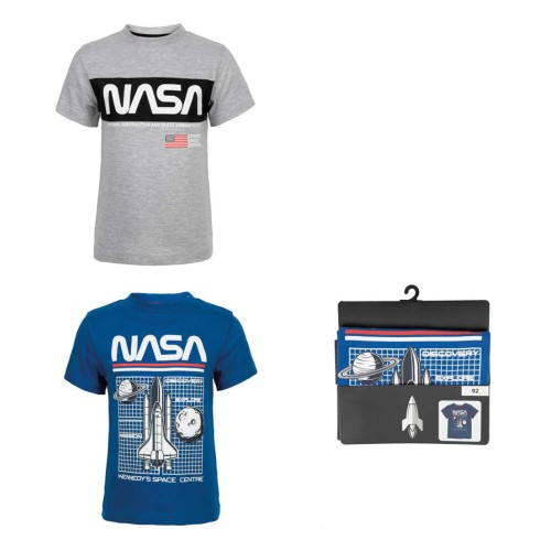 Nasa KSC kids short shirt, top 92-128 cm