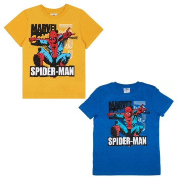 Spiderman kids short shirt, top 104-134 cm