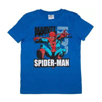 Spiderman kids short shirt, top 104-134 cm
