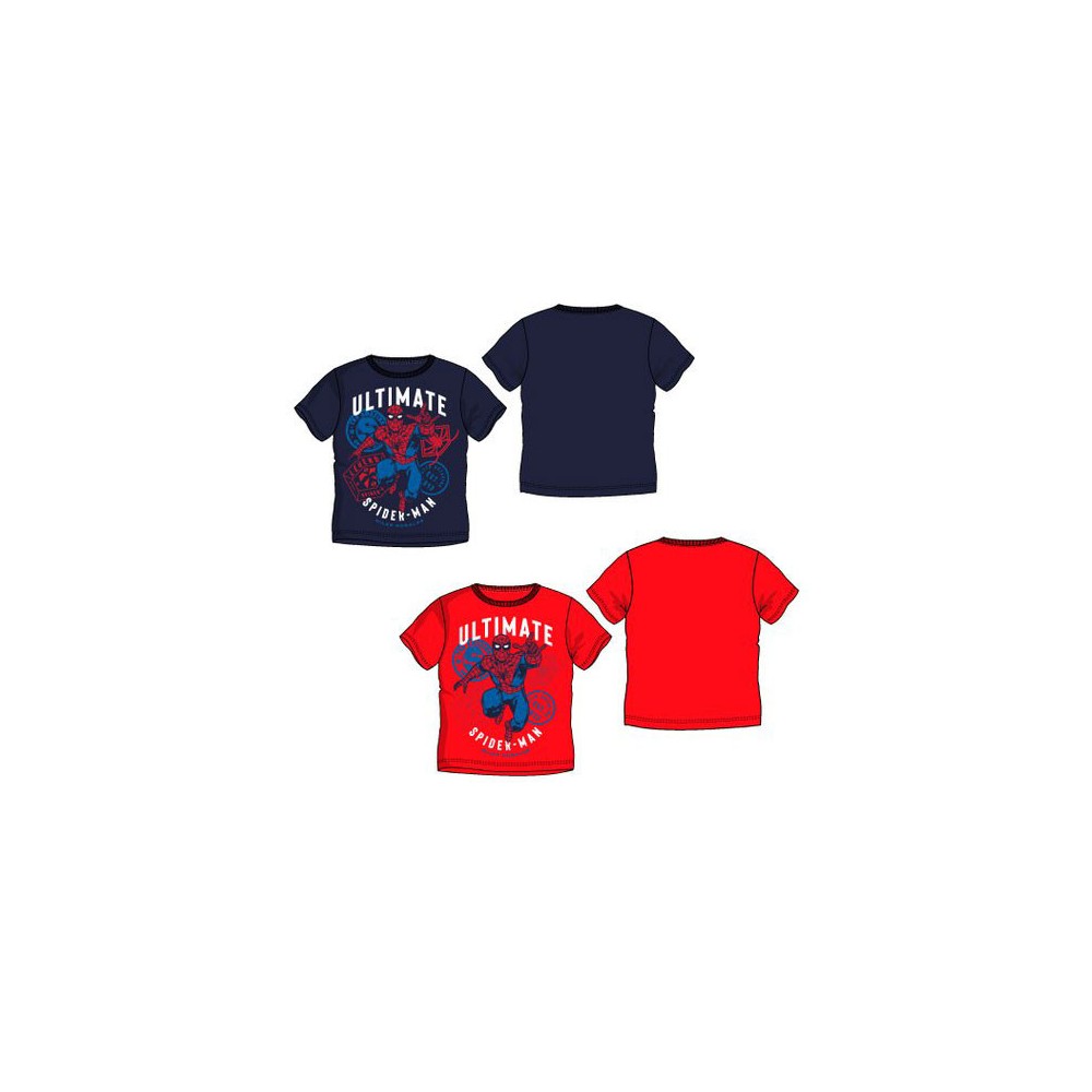 Spiderman Ultimate children's short shirt, top 3-8 years