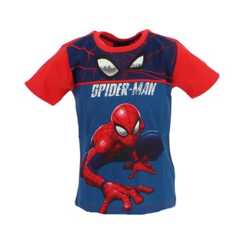 Spiderman Wall children's short t-shirt, 3-8 years