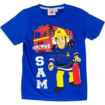 Fireman Sam children's short t-shirt 2-piece set 122/128 cm