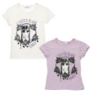 Wednesday Black Roses children's short t-shirt, top 6-12 years