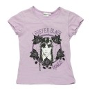 Wednesday Black Roses children's short t-shirt, top 6-12 years
