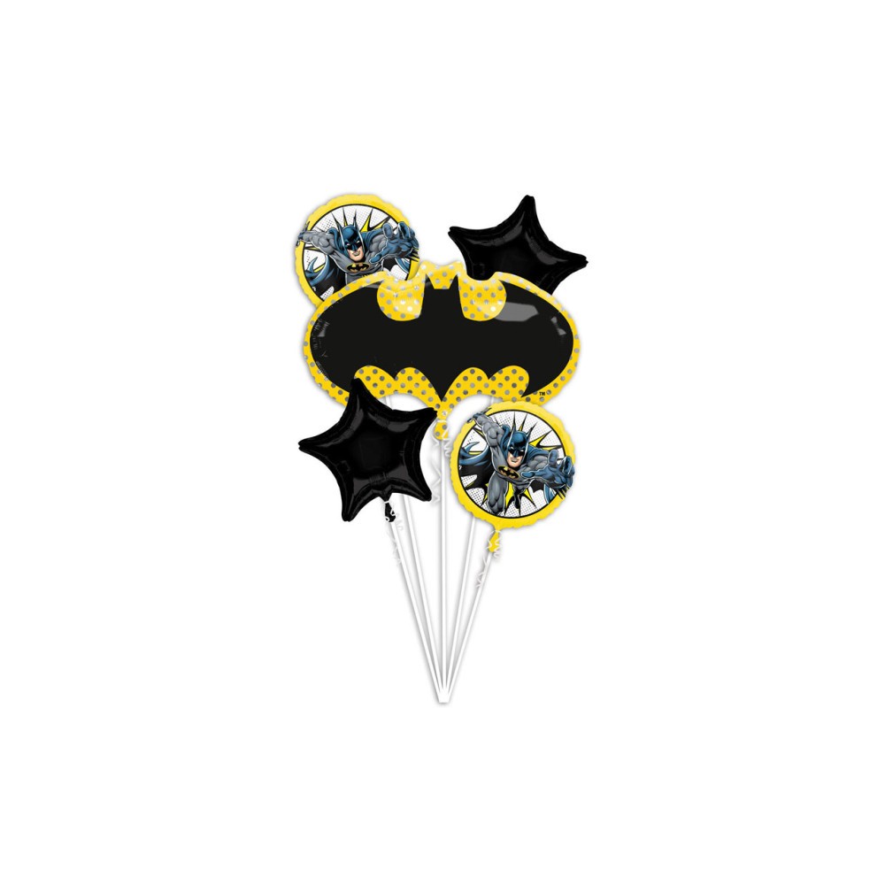 Batman foil balloon 5 pcs set