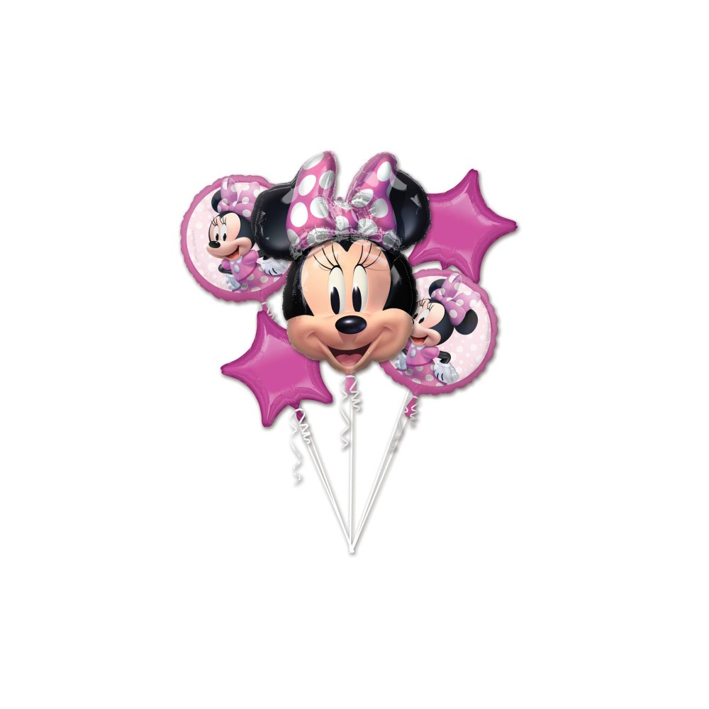 Disney Minnie  foil balloon set of 5 pcs