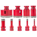 Zestaw 9 OTWORNIC Koronek 6-68 mm Otwornica Diamentowa Adapter HEX M14  RTZOD0046