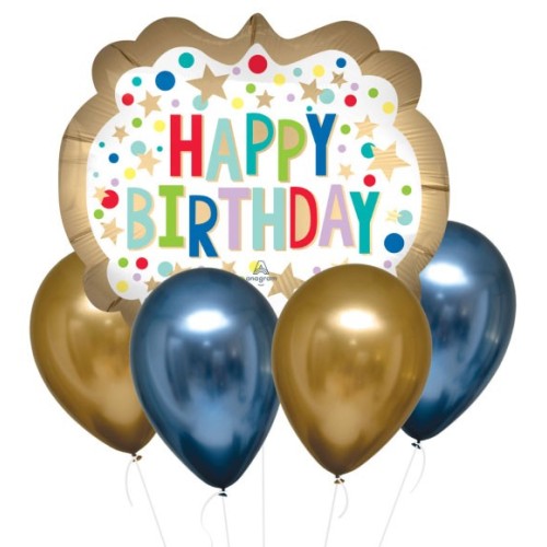 Satin Luxe Foil Balloon 5-Piece Set