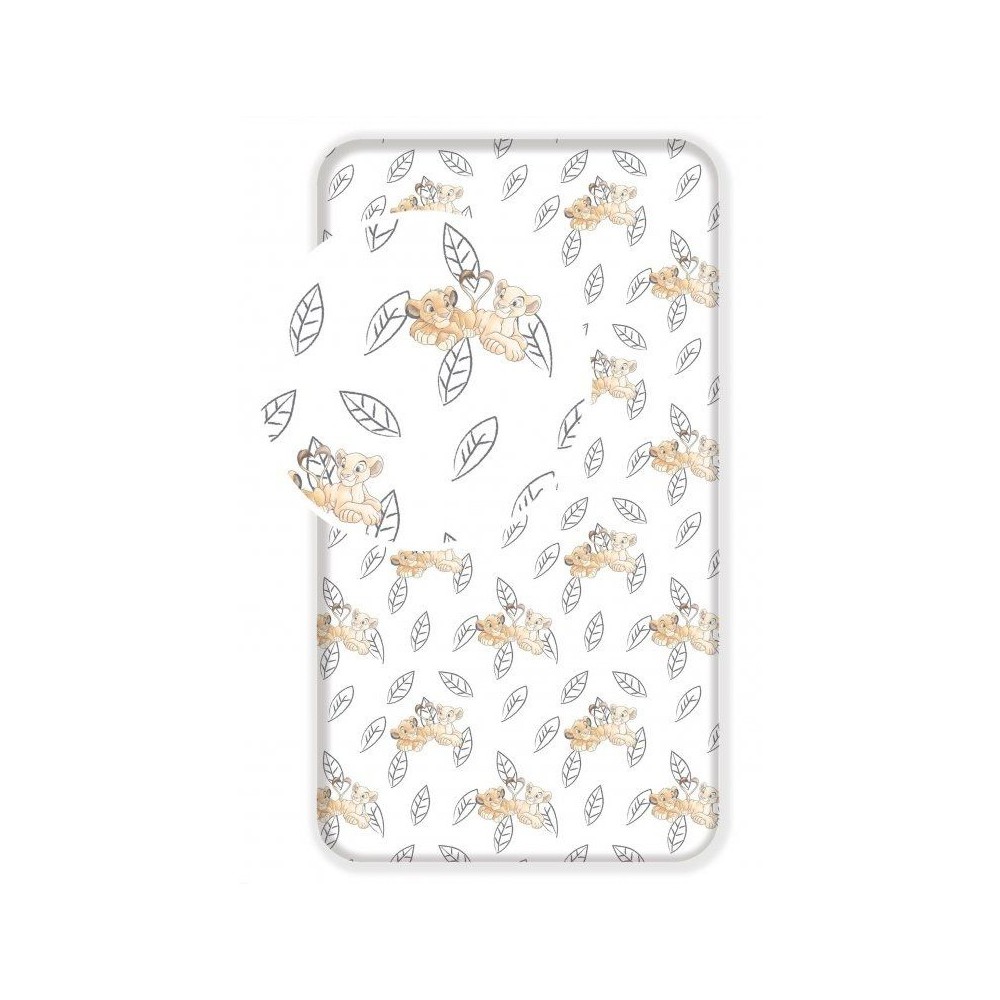 Disney The Lion King Best Friends Fitted Sheet 90x200 cm