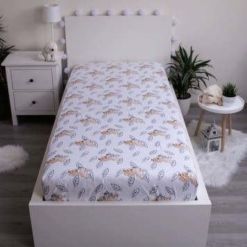 Disney The Lion King Best Friends Fitted Sheet 90x200 cm