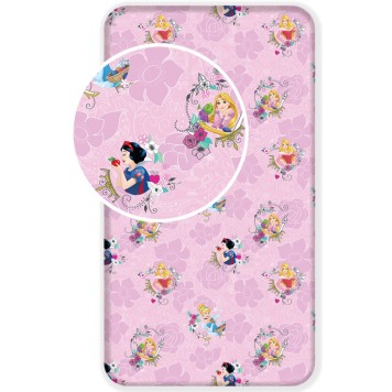 Disney Princess Royal elastic fitted sheet 90x200 cm