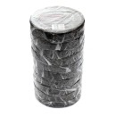 Taśma izolacyjna z włókniny poliesterowej 10szt. czarna KD10917