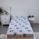Disney Lilo and Stitch Ohana White Fitted sheet 90x200 cm
