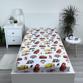 Disney Cars McQueen fitted sheet 90x200 cm